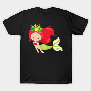 Christmas Mermaid T-Shirt